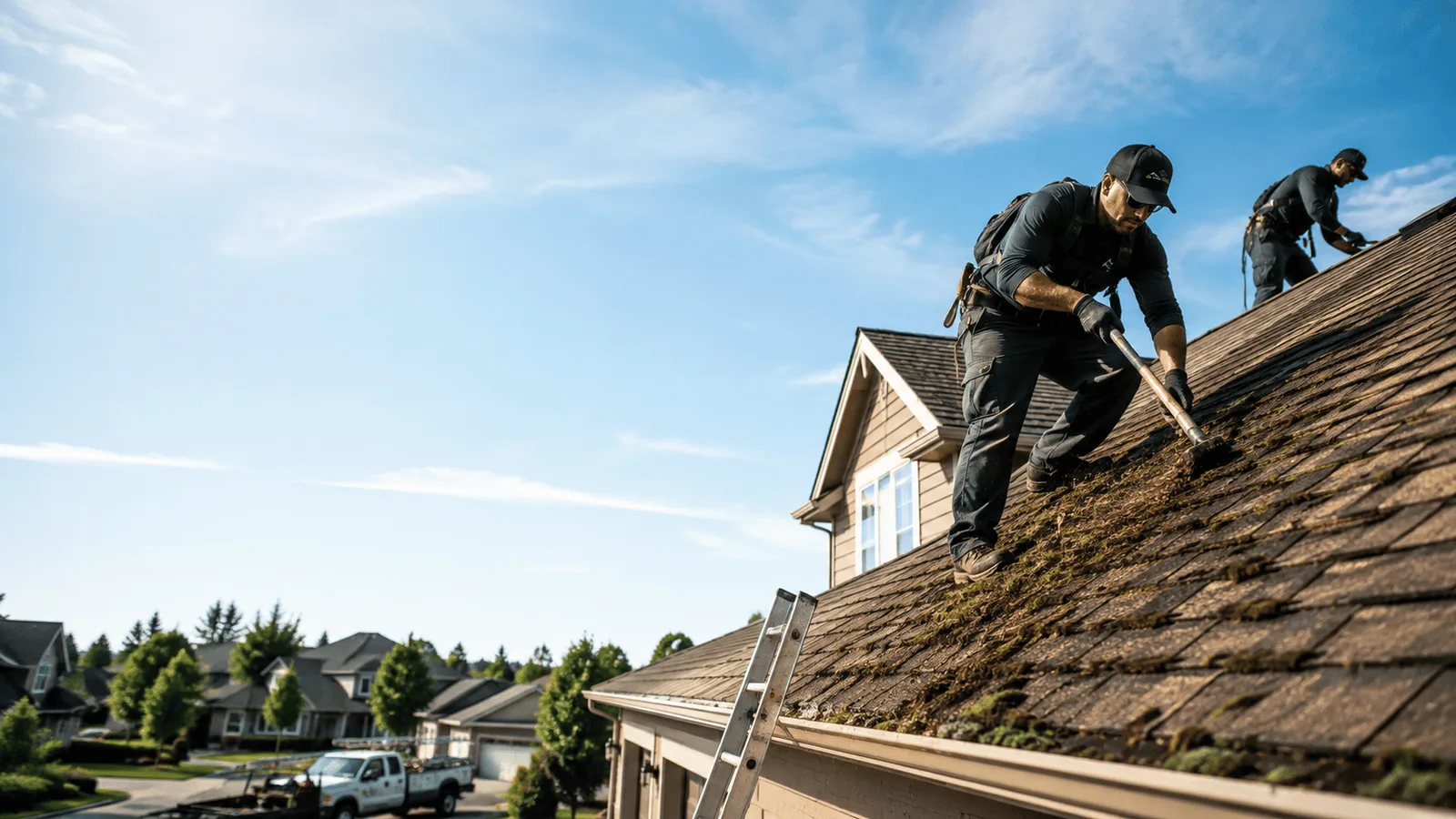 Roof Moss Removal in Fleming, OH near me